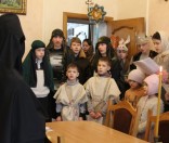 Дети Воскресной школы встречают Рождество Христово