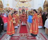 Патриарший Экзарх всея Беларуси совершил Божественную Литургию в Спасо-Евфросиниевском монастыре