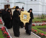 Пребывание Годеновского Креста и Жировичской иконы Божией Матери в Полоцкой обители