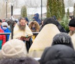 Крещение Господне в Спасо-Евфросиниевской обители. Фото Авласенко В. Г.