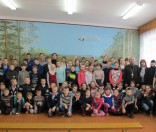 43-Воспитанники воскресной школы при Спасо-Евфросиниевском монастыре выступили в Малоситнянской средней школе с Рождественским концертом