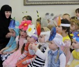Рождественский утренник в воскресной школе при Спасо-Евфросиниевском женском монастыре