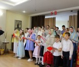 Пасхальный утренник в воскресной школе