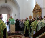 Служба на перенесение мощей прп. Евфросинии