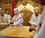 На подворье Спасо-Евфросиниевского женского монастыря освящен храм в честь Иверской иконы Божией Матери