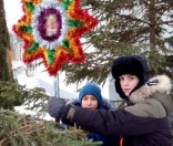 Дети воскресной школы прославляют Рождество Христово