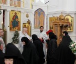 Предстоятель Белорусской Православной Церкви совершил Божественную литургию в Спасо-Евфросиниевском монастыре