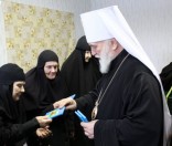 Патриарший Экзарх всея Беларуси в Рождественские дни посетил Спасо-Евфросиниевский монастырь