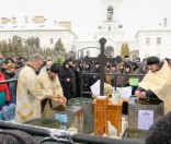Крещение Господне в Спасо-Евфросиниевской обители. Фото Авласенко В. Г.