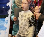 Дети воскресной школы прославляют Рождество Христово
