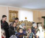 Дети воскресной школы прославляют Рождество Христово