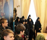 Дети воскресной школы прославляют Рождество Христово