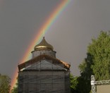 Радуга над святой обителью