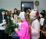 Дети Воскресной школы встречают Рождество Христово
