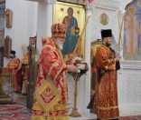 Патриарший Экзарх всея Беларуси совершил Божественную Литургию в Спасо-Евфросиниевском монастыре
