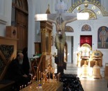 Праздник Происхождения (изнесения) Честных Древ Животворящего Креста Господня в Полоцкой обители