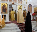 Праздник Происхождения (изнесения) Честных Древ Животворящего Креста Господня в Полоцкой обители	
