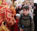 Патриарший Экзарх всея Беларуси совершил Божественную Литургию в Спасо-Евфросиниевском монастыре