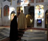 Праздник Происхождения (изнесения) Честных Древ Животворящего Креста Господня в Полоцкой обители