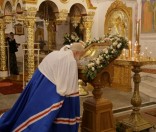 Предстоятель Белорусской Православной Церкви совершил Божественную литургию в Спасо-Евфросиниевском монастыре