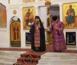 Всенощное бдение в Кресто-Воздвиженском соборе