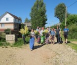 Участие детей воскресной школы в подготовке и проведении праздника прп. Евфросинии Полоцкой