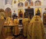 Праздник Происхождения (изнесения) Честных Древ Животворящего Креста Господня в Полоцкой обители