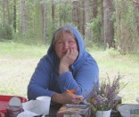 Палаточный лагерь на берегу реки Свольна