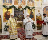 Патриарший Экзарх всея Беларуси в Рождественские дни посетил Спасо-Евфросиниевский монастырь