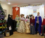 Рождественский утренник в воскресной школе при Спасо-Евфросиниевском женском монастыре