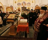 Принесение мощей великомученика Димитрия Солунского в Спасо-Евфросиниевский монастырь