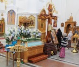 Пребывание Годеновского Креста и Жировичской иконы Божией Матери в Полоцкой обители