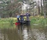 Палаточный лагерь на берегу реки Свольна