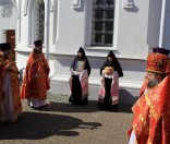 Патриарший Экзарх всея Беларуси совершил Божественную Литургию в Спасо-Евфросиниевском монастыре