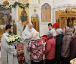 Патриарший Экзарх всея Беларуси в Рождественские дни посетил Спасо-Евфросиниевский монастырь