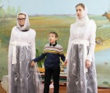 Воспитанники воскресной школы выступили с Рождественским концертом в Малоситнянской  школе