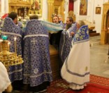 Всенощное бдение с чином погребения Божией Матери