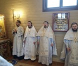На подворье Спасо-Евфросиниевского женского монастыря освящен храм в честь Иверской иконы Божией Матери