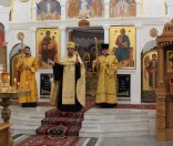 Праздник Происхождения (изнесения) Честных Древ Животворящего Креста Господня в Полоцкой обители