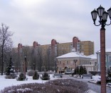 Жилой дом на месте Свято-Никольского кафедерального собора