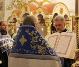 Всенощное бдение с чином погребения Божией Матери