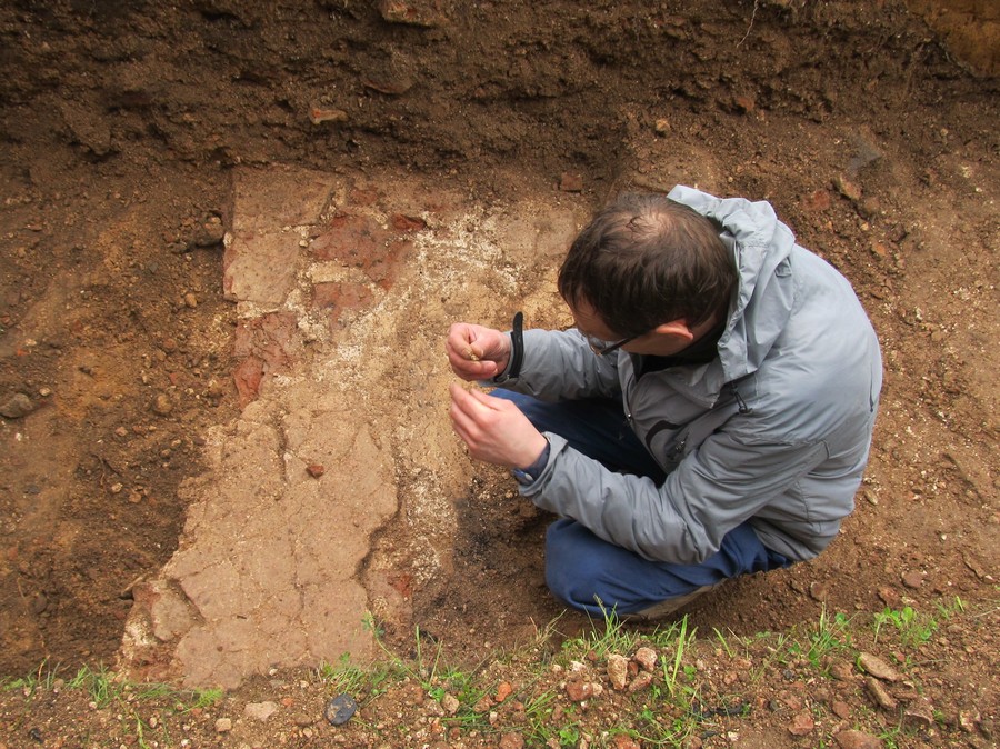 Археологические раскопки в Спасо-Евфросиниевском женском монастыре
