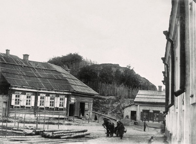 17. Полоцк. Жилые дома у Красного холма. Фото 1889-1891 годов